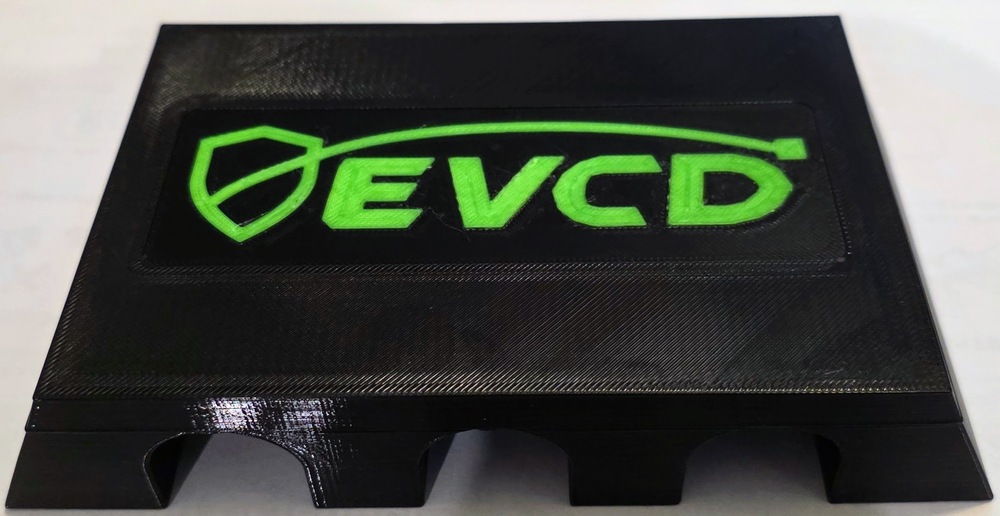 EVCD Ridge Trio 3-Channel EV Charger Cable Protector Flat Top 23mm